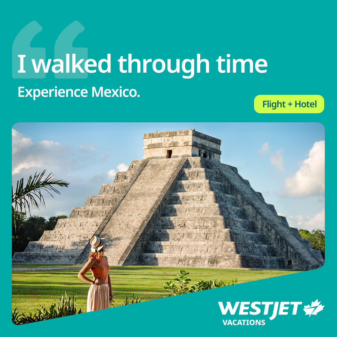 WestJet Facebook ad