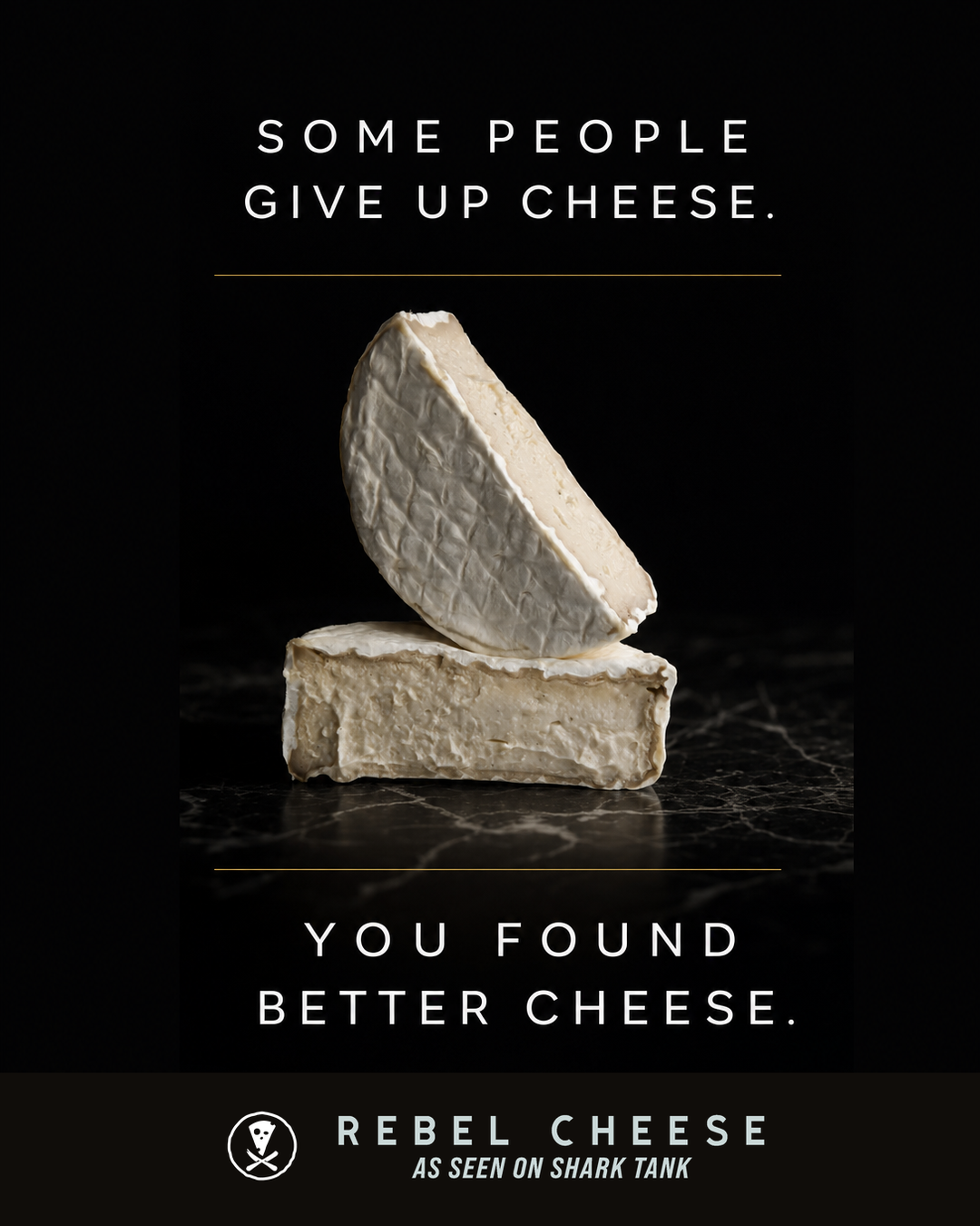 Rebel Cheese Facebook ad