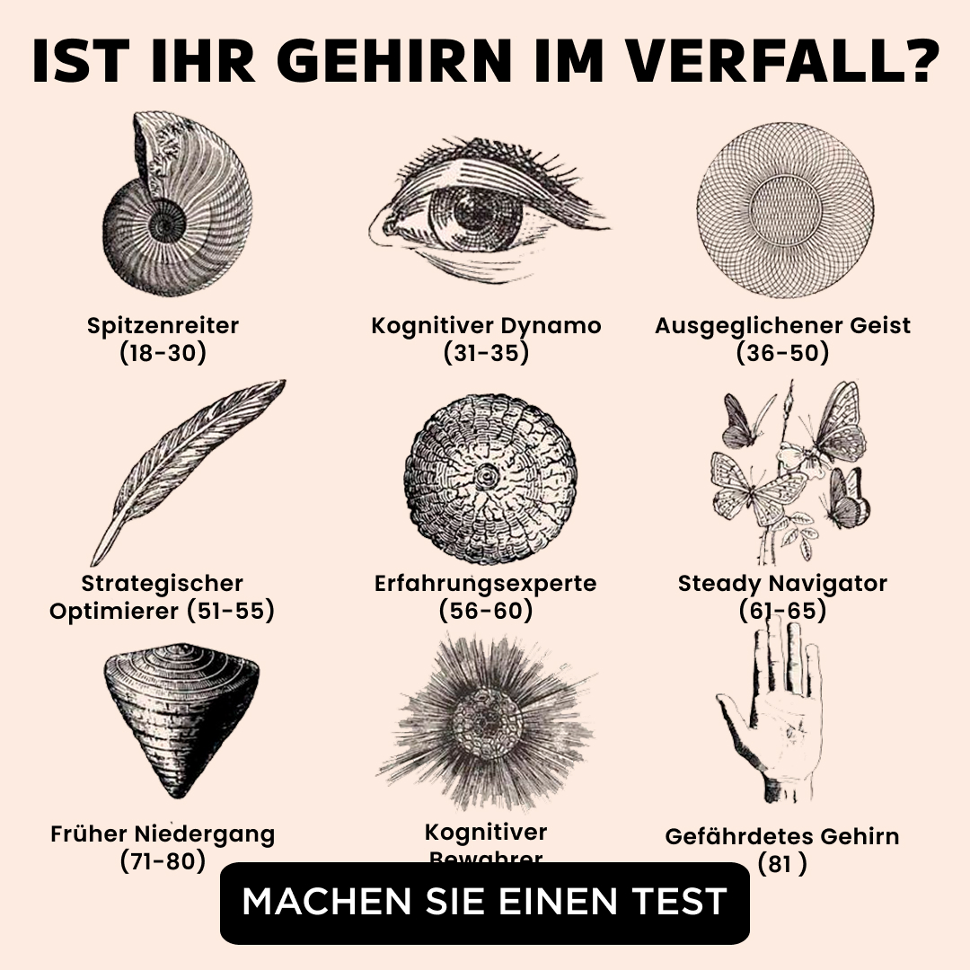 Protect Your Brain From Aging Facebook ad: Machen Sie den Test