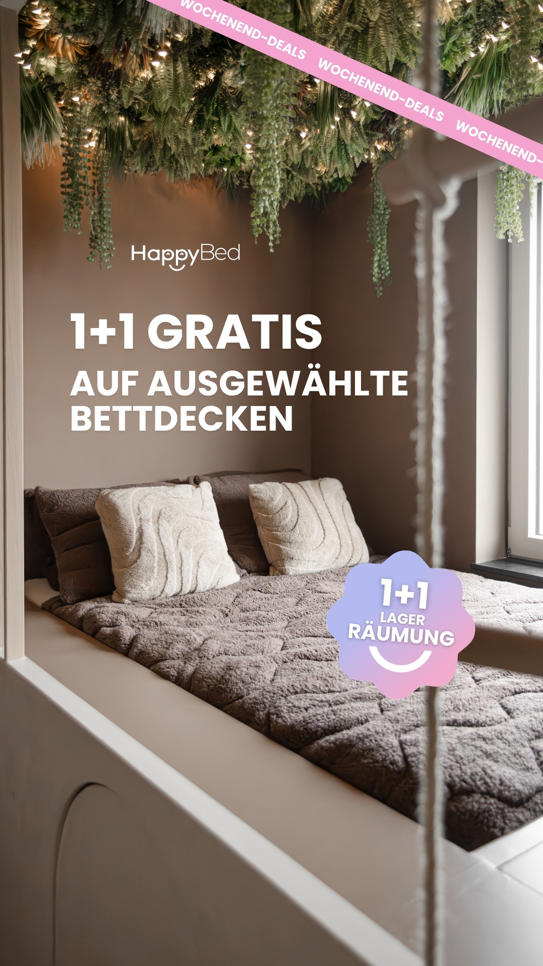 Thehappybed.de Facebook ad