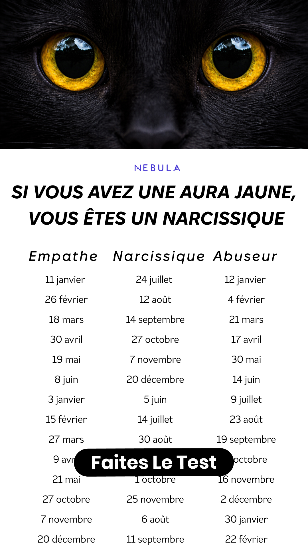 Nebula: Aura Power Reading Facebook ad