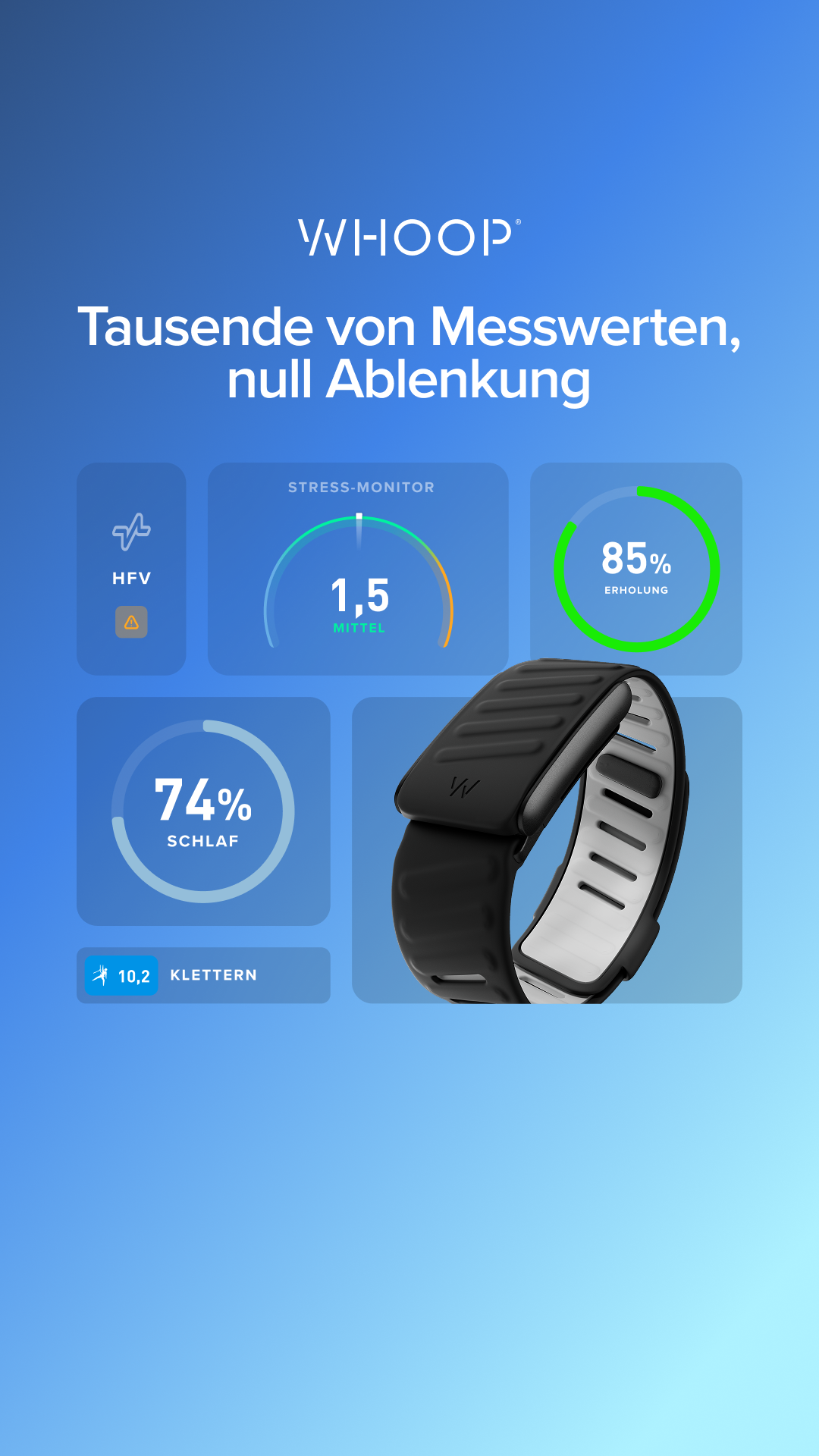 WHOOP Facebook ad