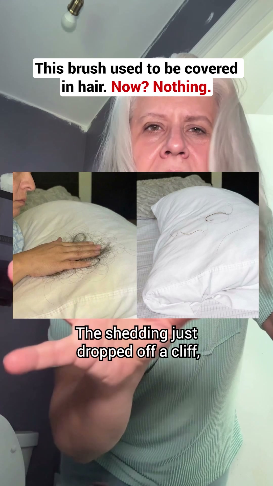 Jessica Soares Facebook ad: Six weeks and the shedding just stopped