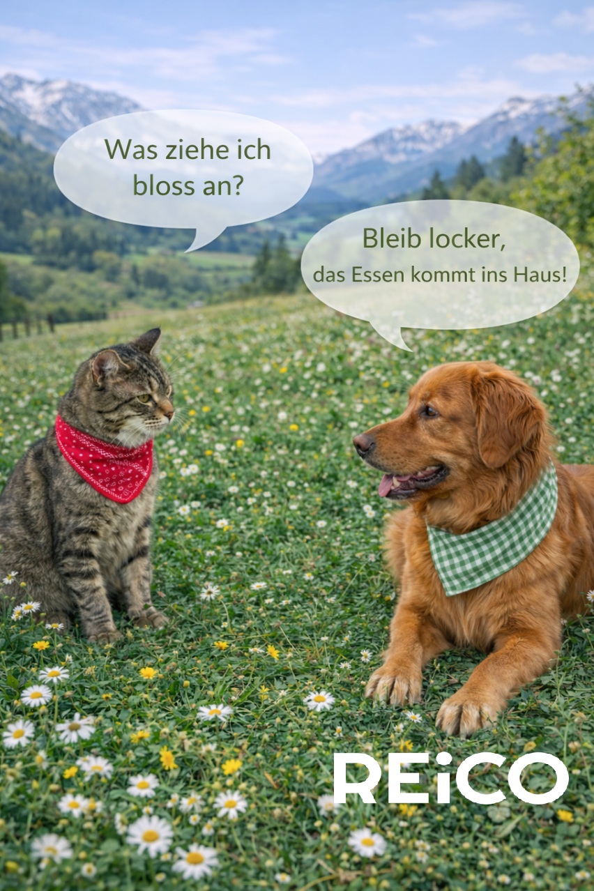 Reico Partner Liebe Füttern Facebook ad: REiCO Hundefutter, Katzenfutter & Pferdeprodukte | Liebe…