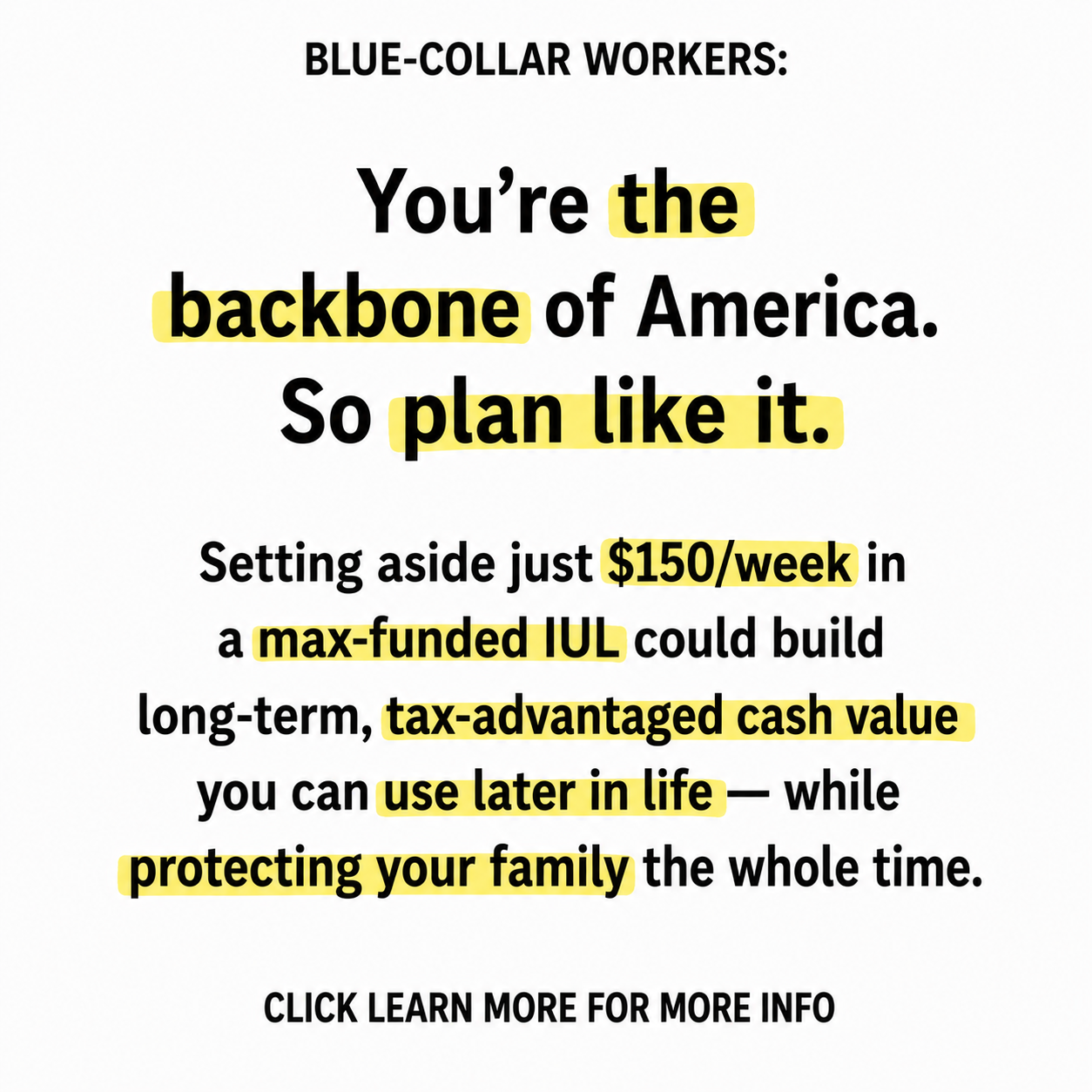PolicyClover Facebook ad