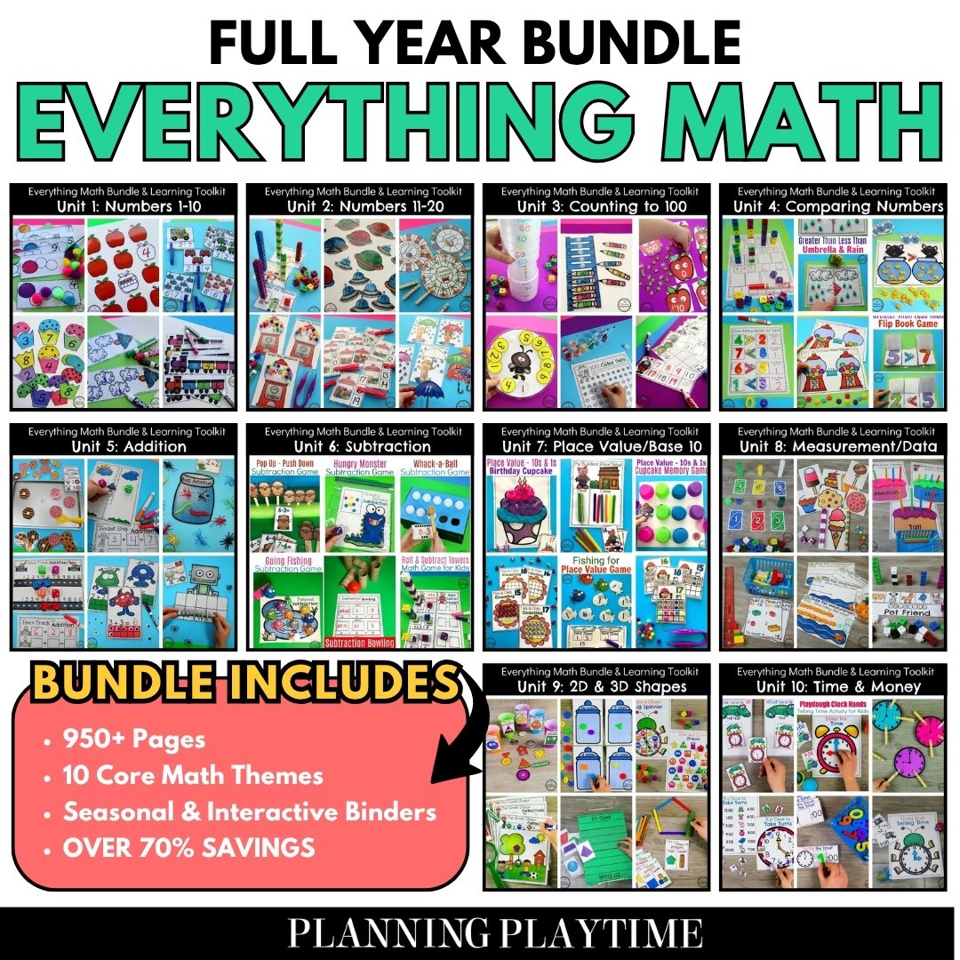 Planning Playtime - Learning Through Play Facebook ad