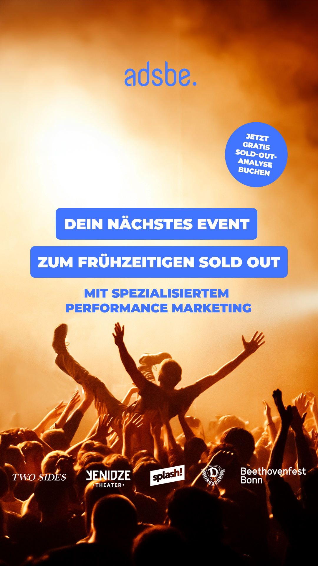 Adsbe GmbH Facebook ad from Sep 21, 2026