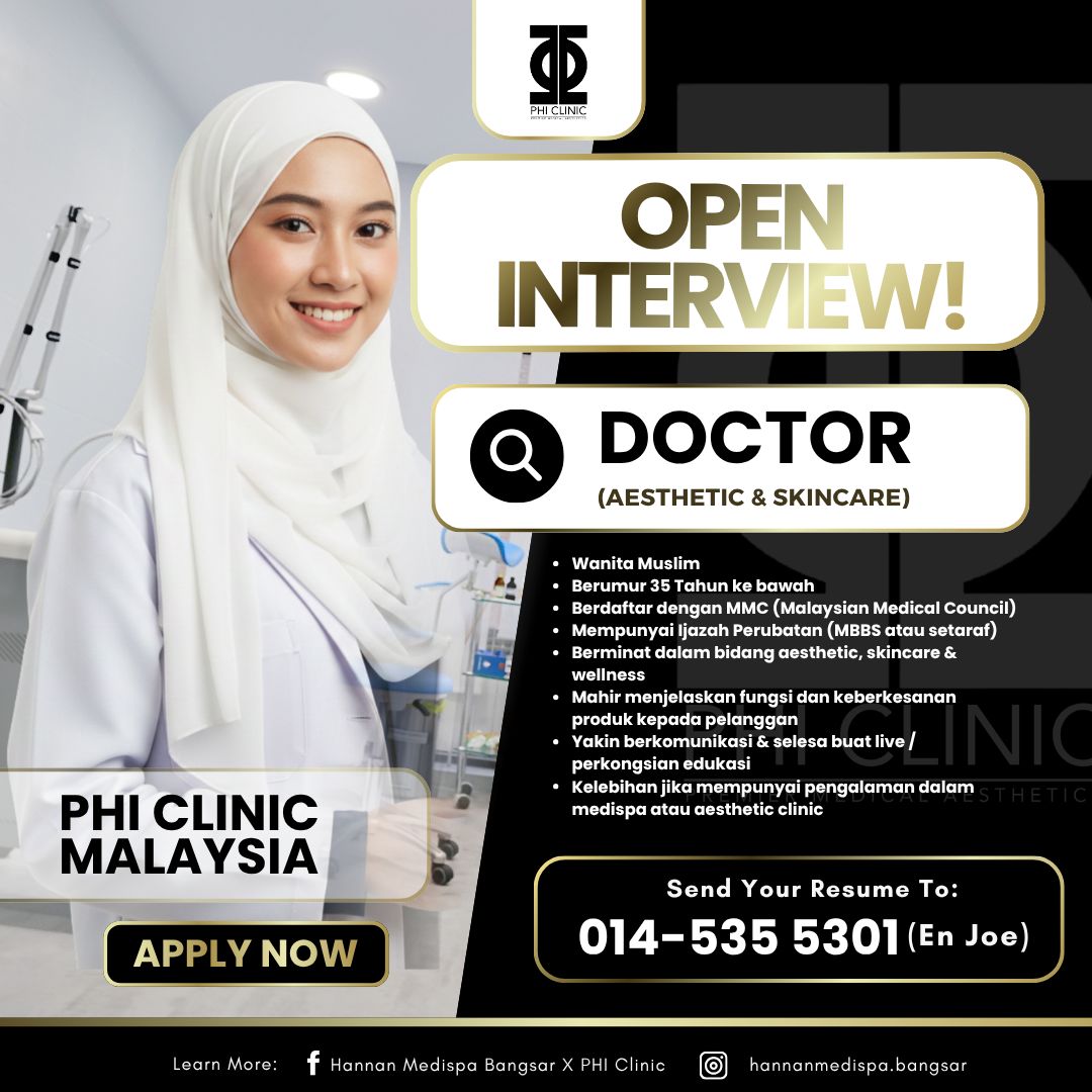 Peluang Kerjaya Hannan Medispa Facebook ad