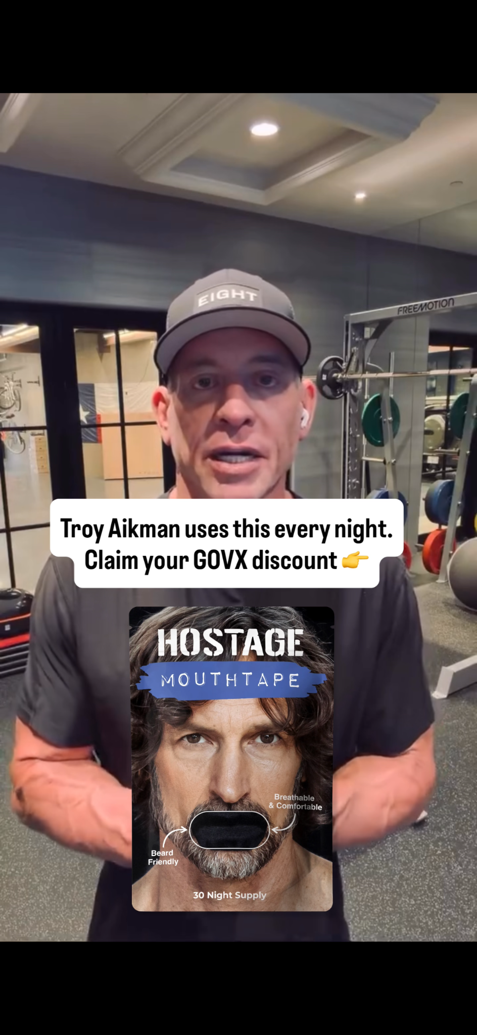 GOVX Facebook ad: Claim your GOVX 51% off + free gifts