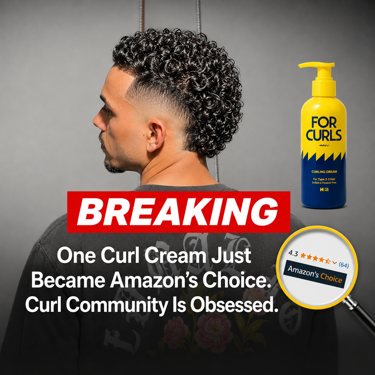 For Hair Products Facebook ad