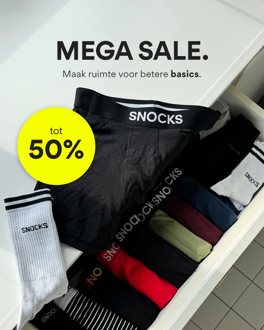 Snocks Facebook ad