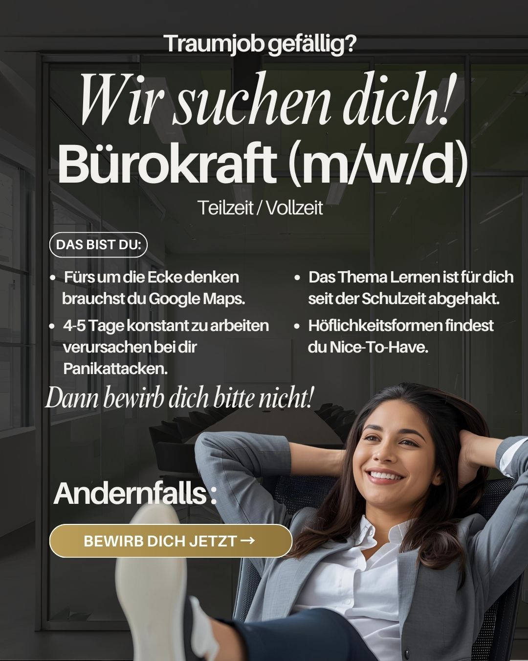 Robin D. Facebook ad: Deine neue Arbeitsplatz-Chance bei der Business Rockstars…