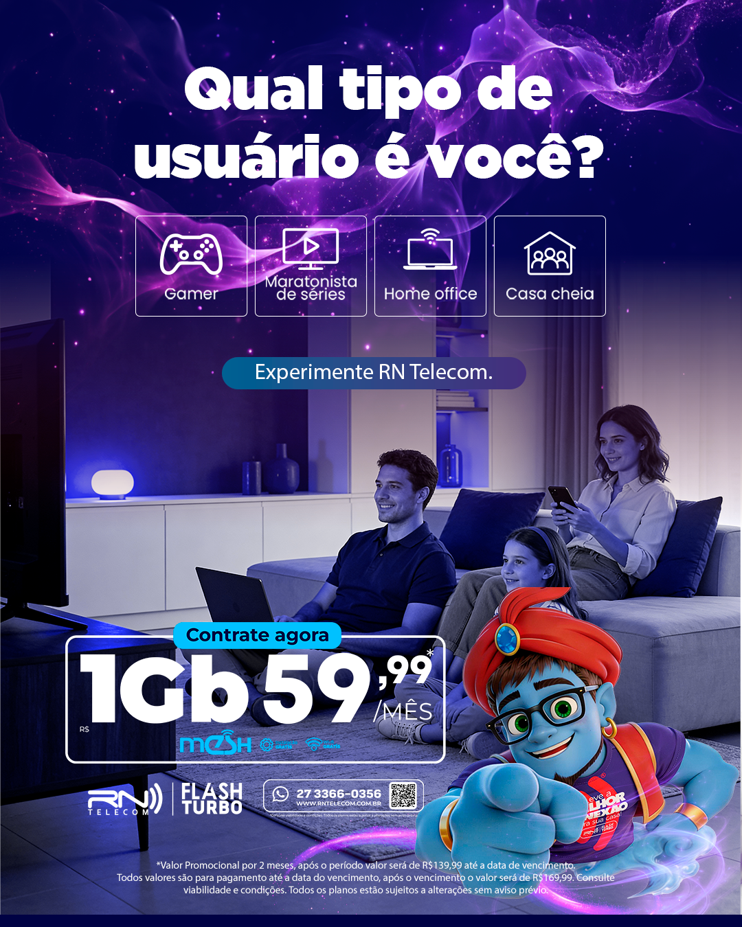 RN Telecom Facebook ad from May 18, 2026