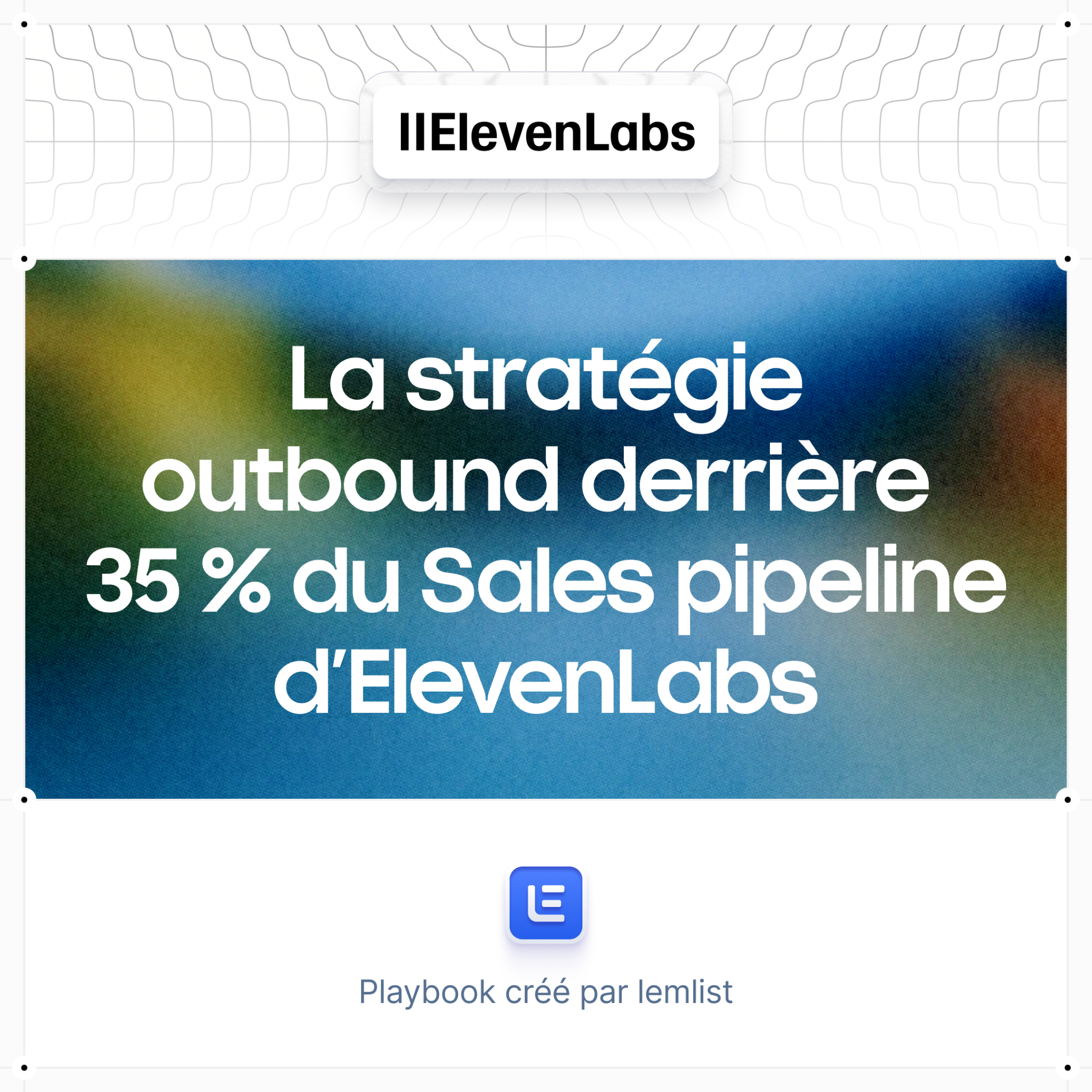 lemlist Facebook ad