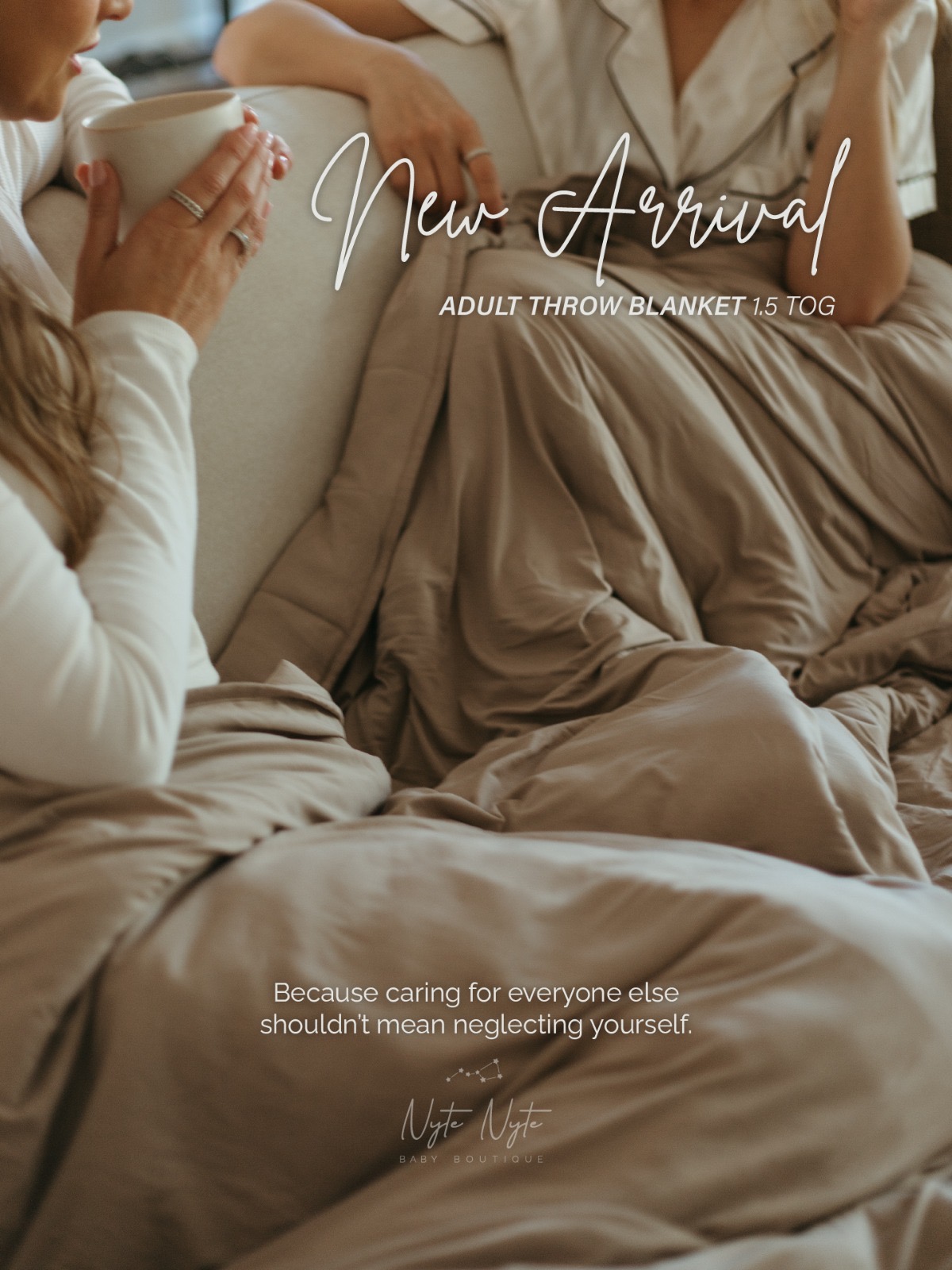 Nyte Nyte Baby Facebook ad: The Blanket Moms Have Waited For