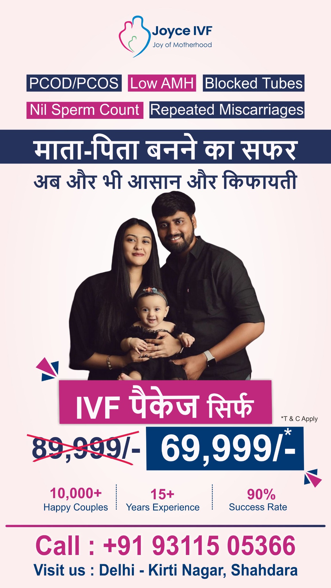 Joyce IVF Centre, Delhi - IVF Delhi & NCR Facebook ad
