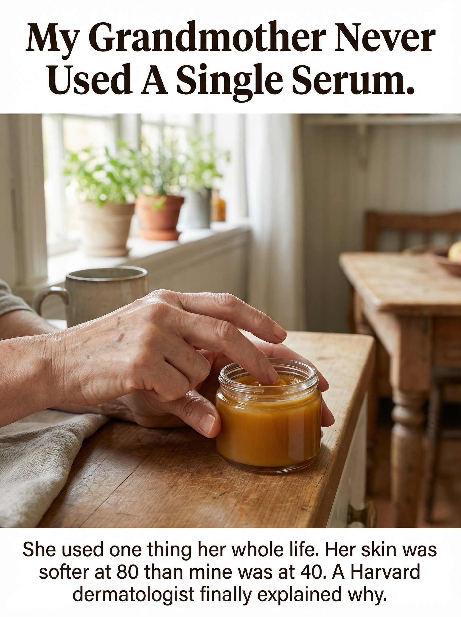 The Beauty Blog Facebook ad: Guide: The Forgotten Remedy That Repairs Skin After 40