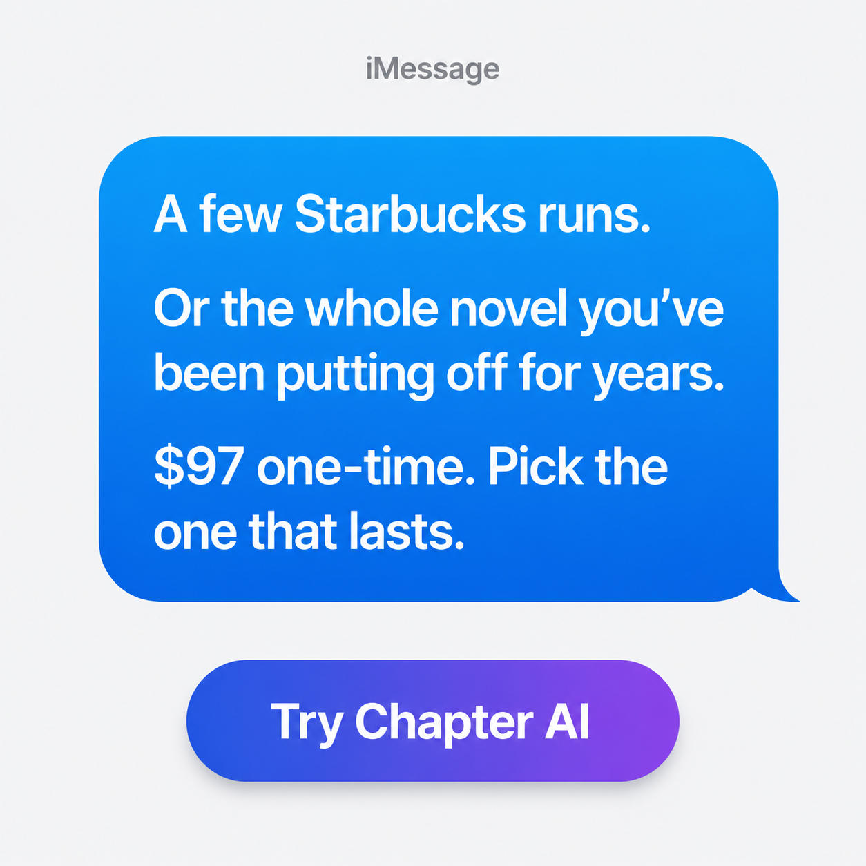 Chapter.pub Facebook ad