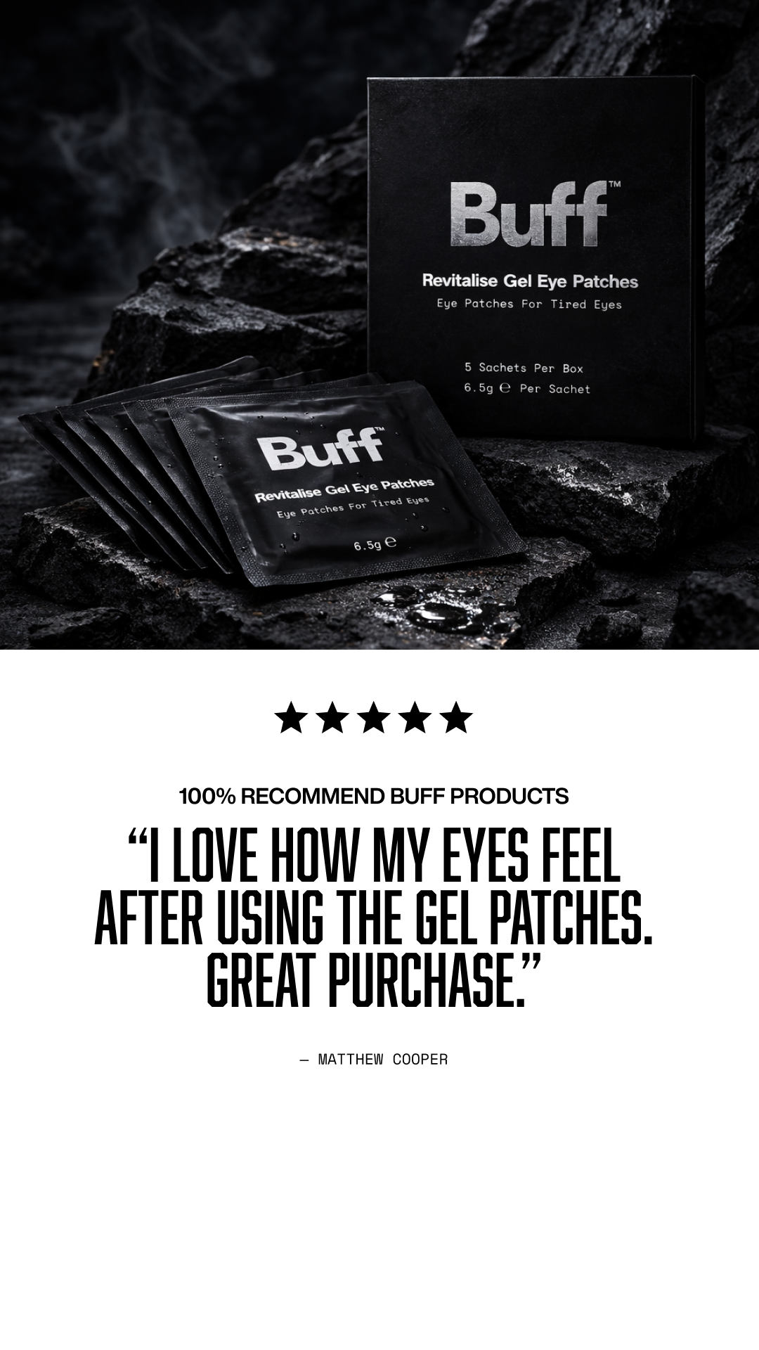 The Buff Co. Facebook ad