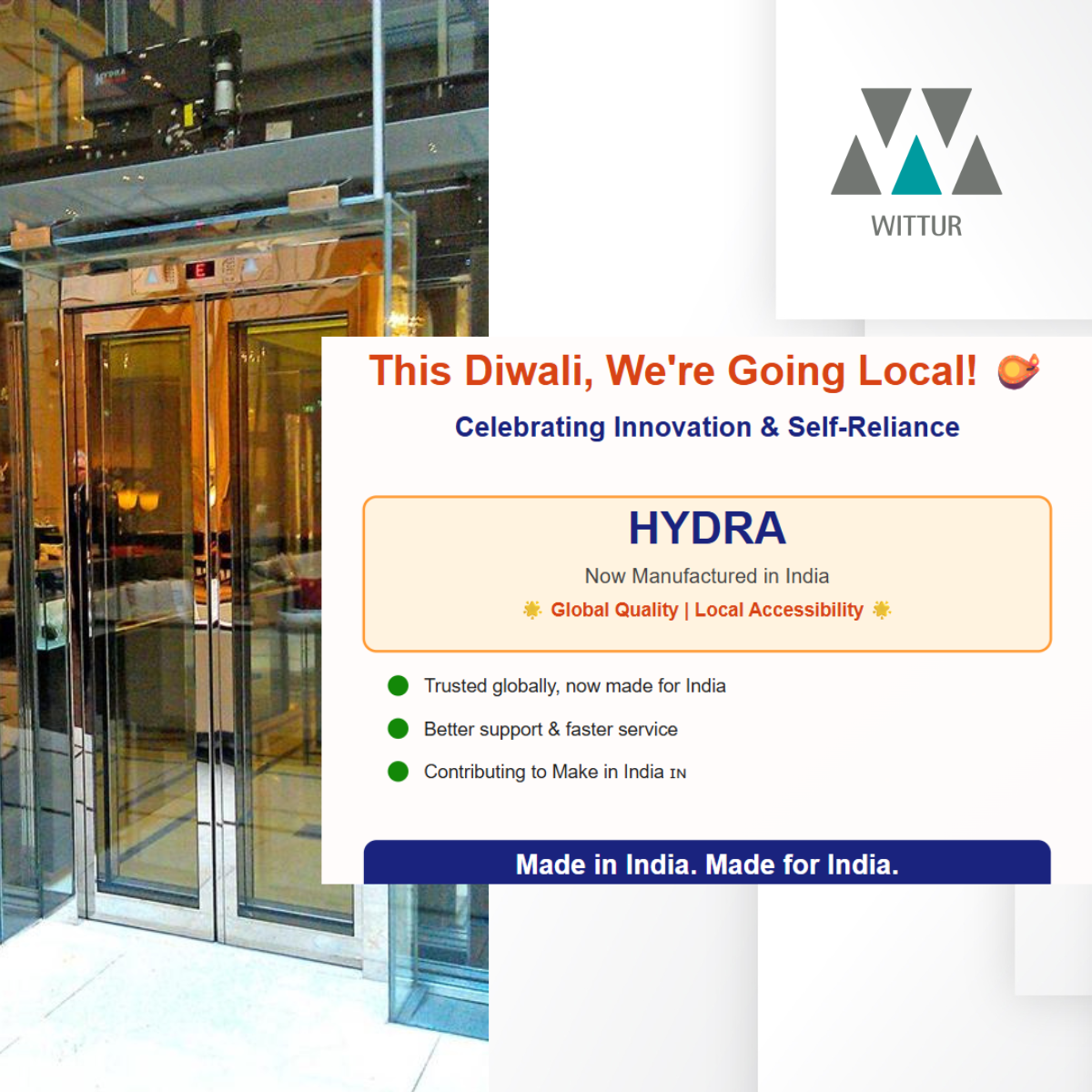Wittur Facebook ad: WITTUR HYDRA