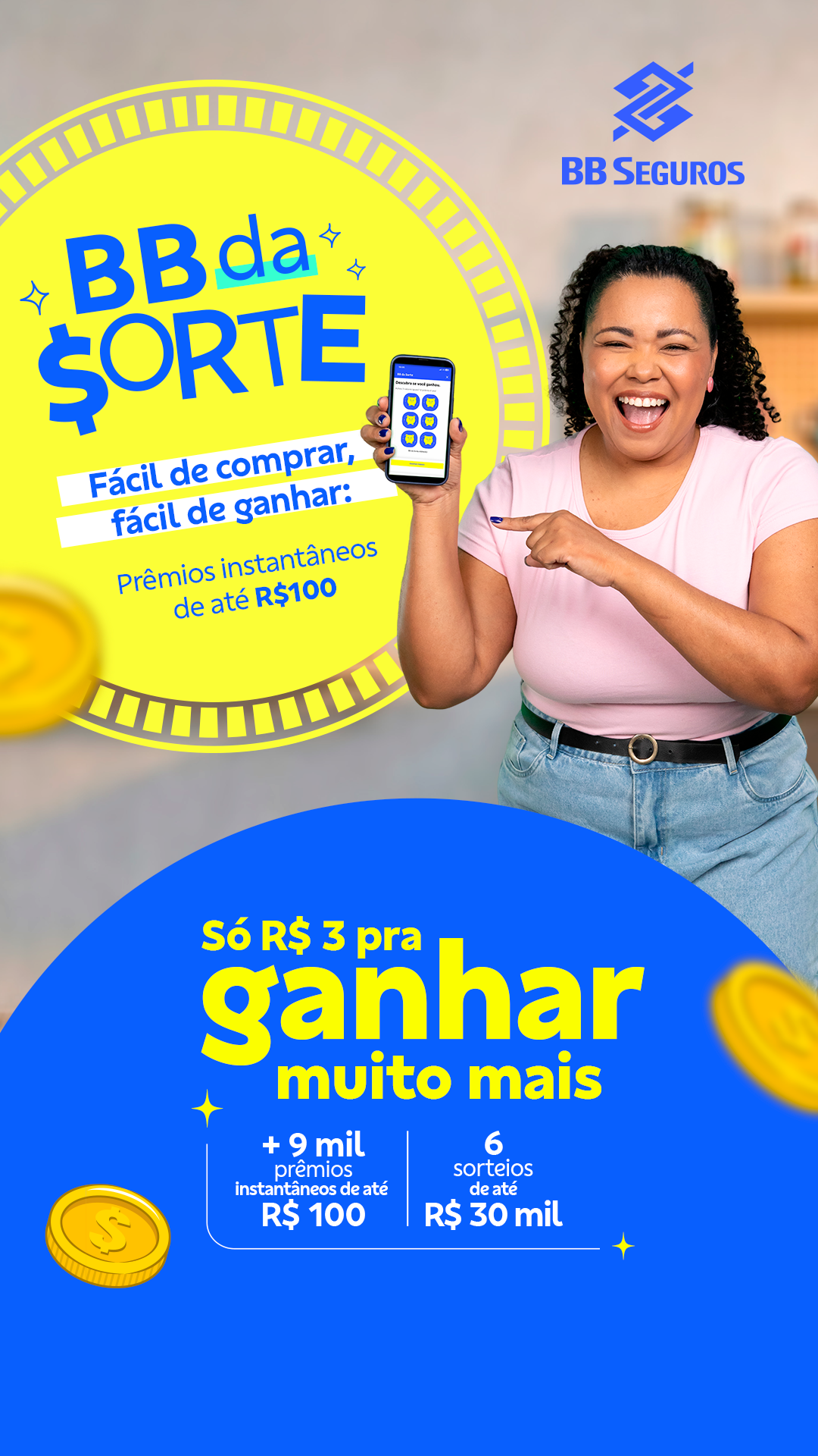 Brasilcap Facebook ad: Banco do Brasil