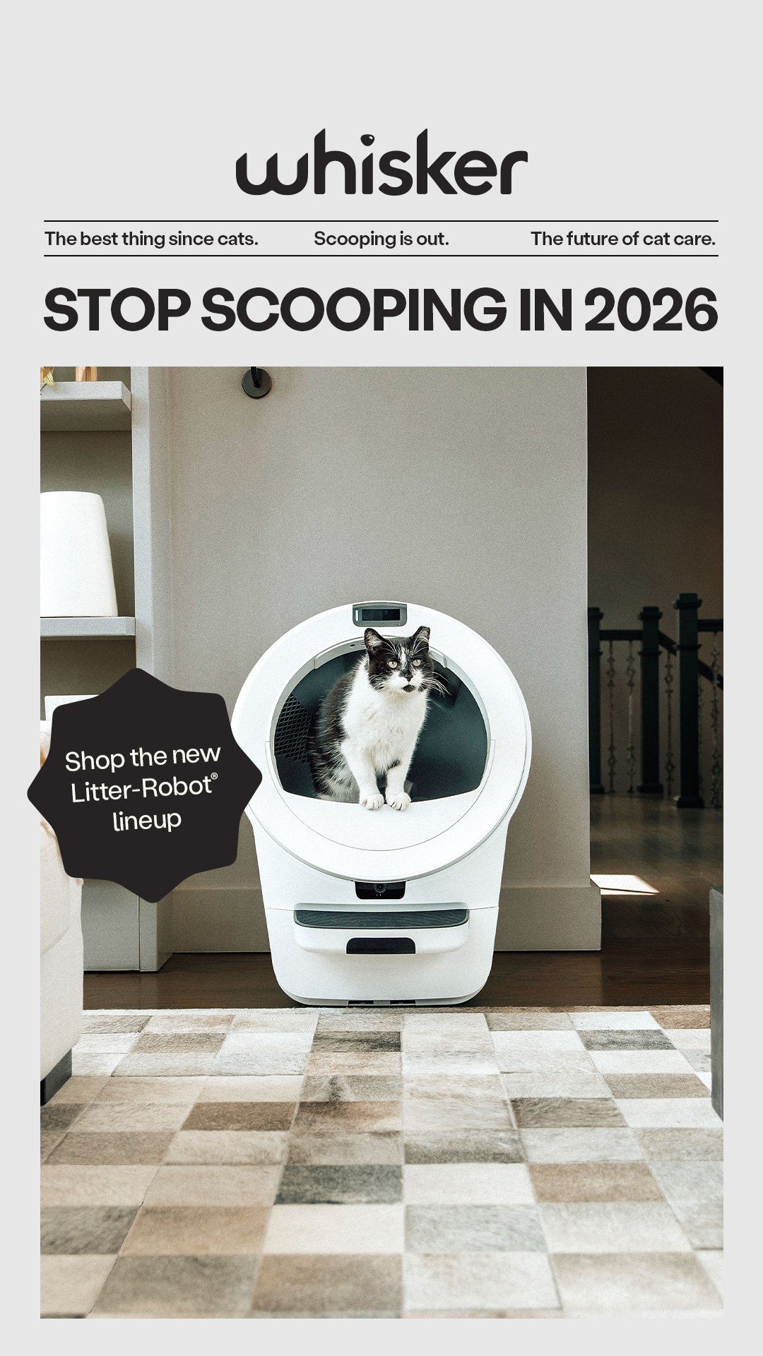 Litter-Robot by Whisker Facebook ad