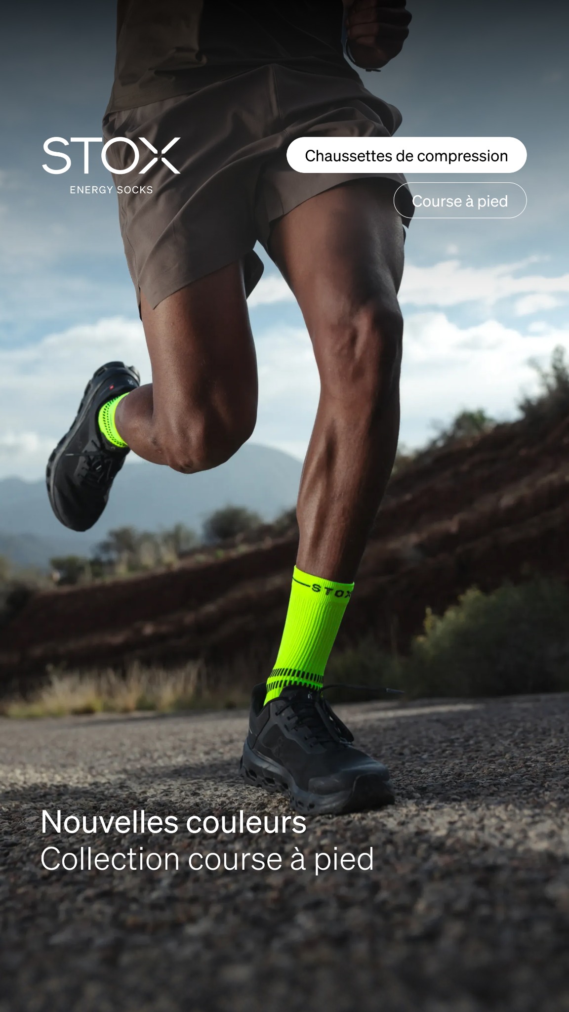 STOX Energy Socks Facebook ad