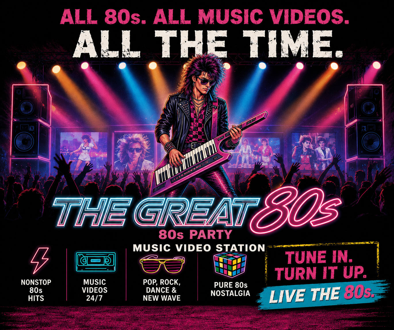 Vidstations.tv Facebook ad: Remember when music television actually played music videos?