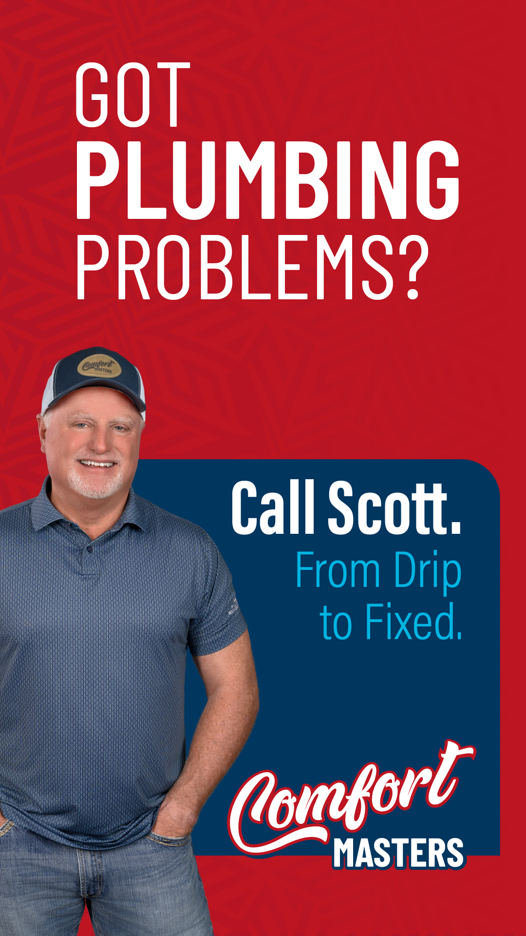 Comfort Masters Plumbing, Heating & Air Conditioning, Inc. Facebook ad from Jan 15, 2026
