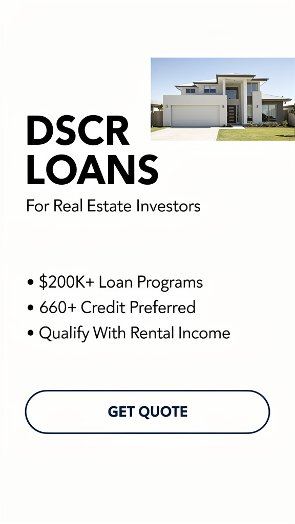The DSCR Lender Facebook ad