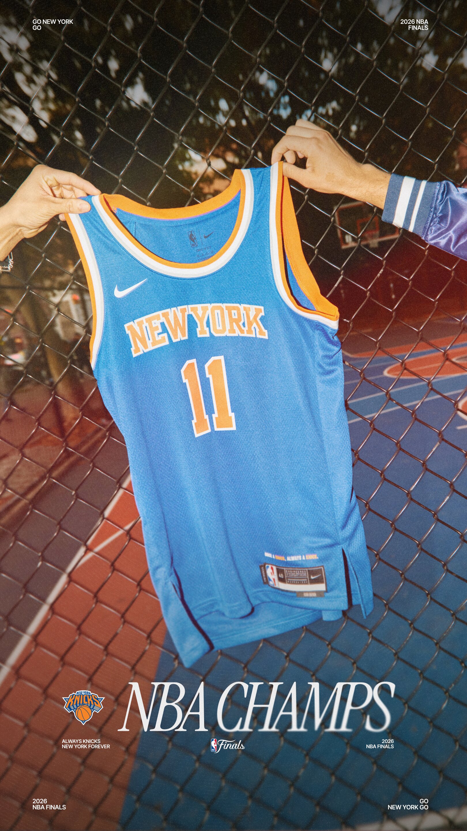 New York Knicks on Fanatics Facebook ad from Jun 13, 2026