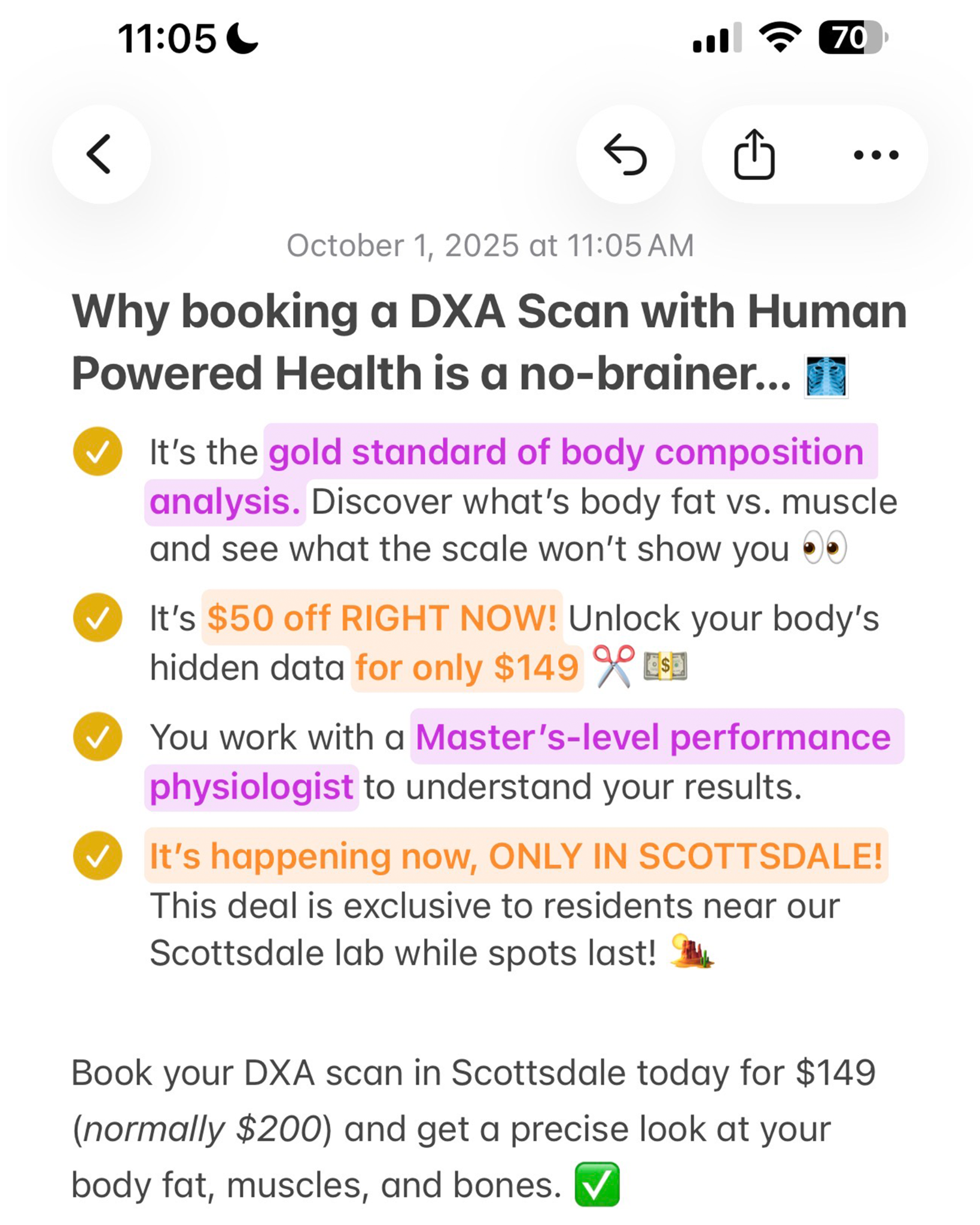 Human Powered Health Facebook ad from Jan 12, 2026