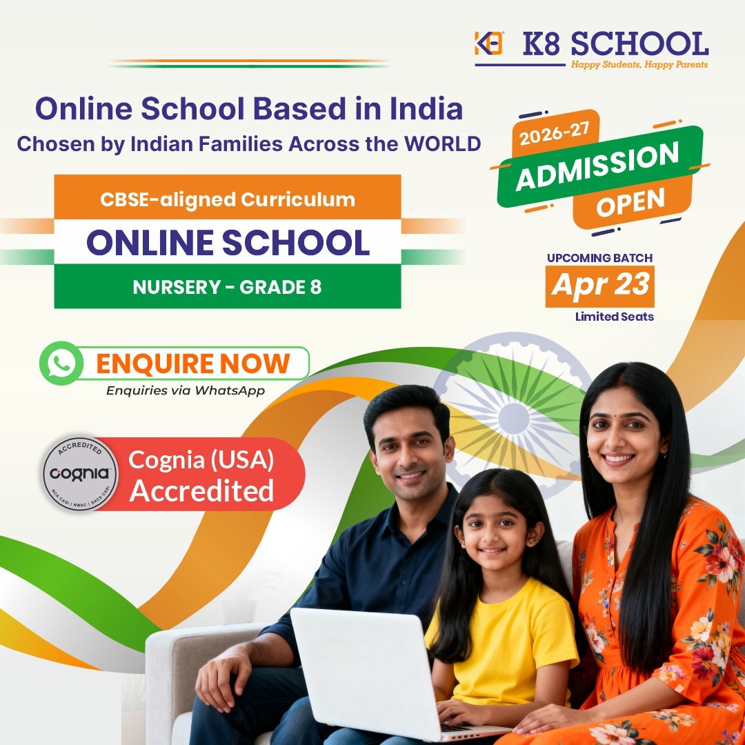 K8 School Facebook ad