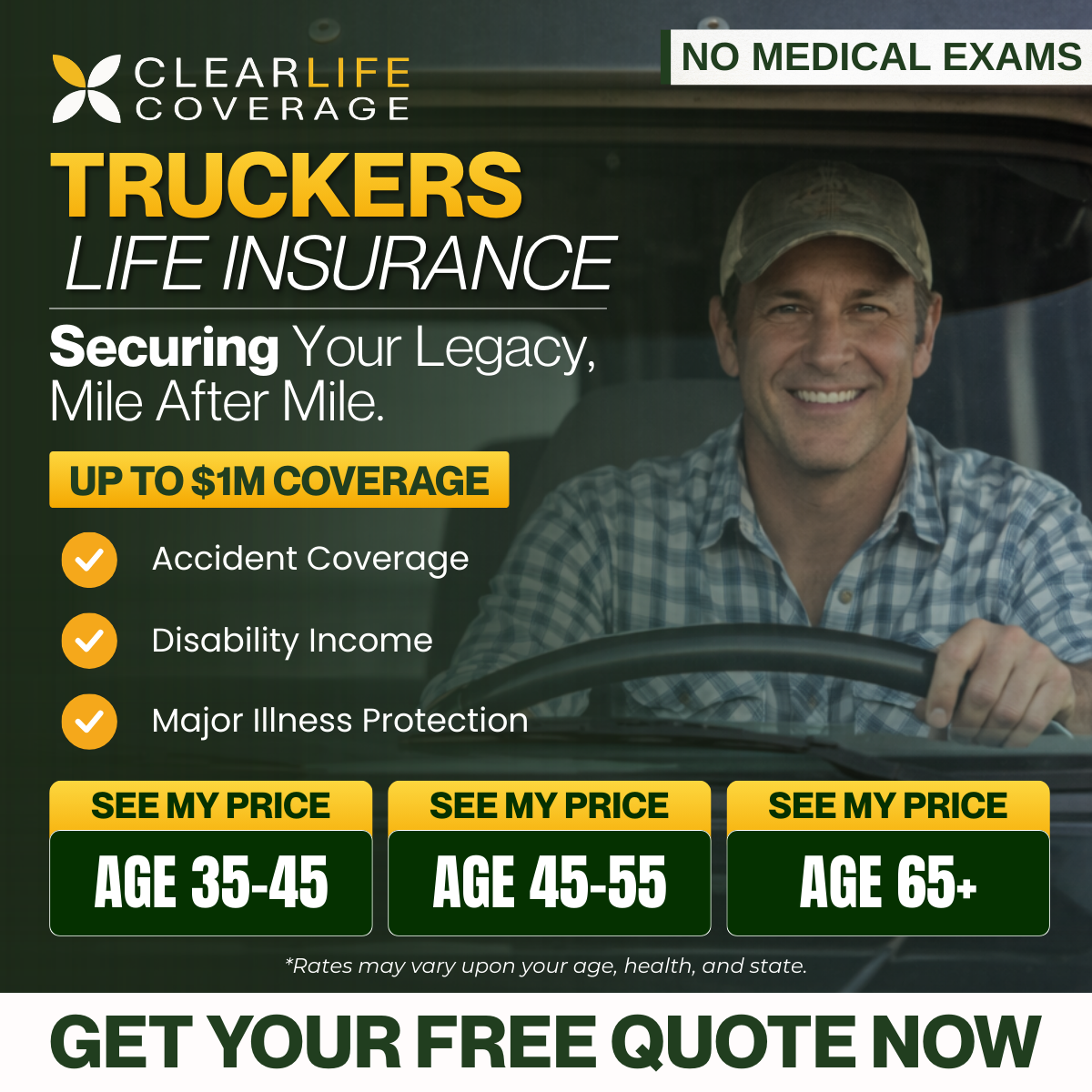 ClearLife Coverage Facebook ad from Mar 14, 2026