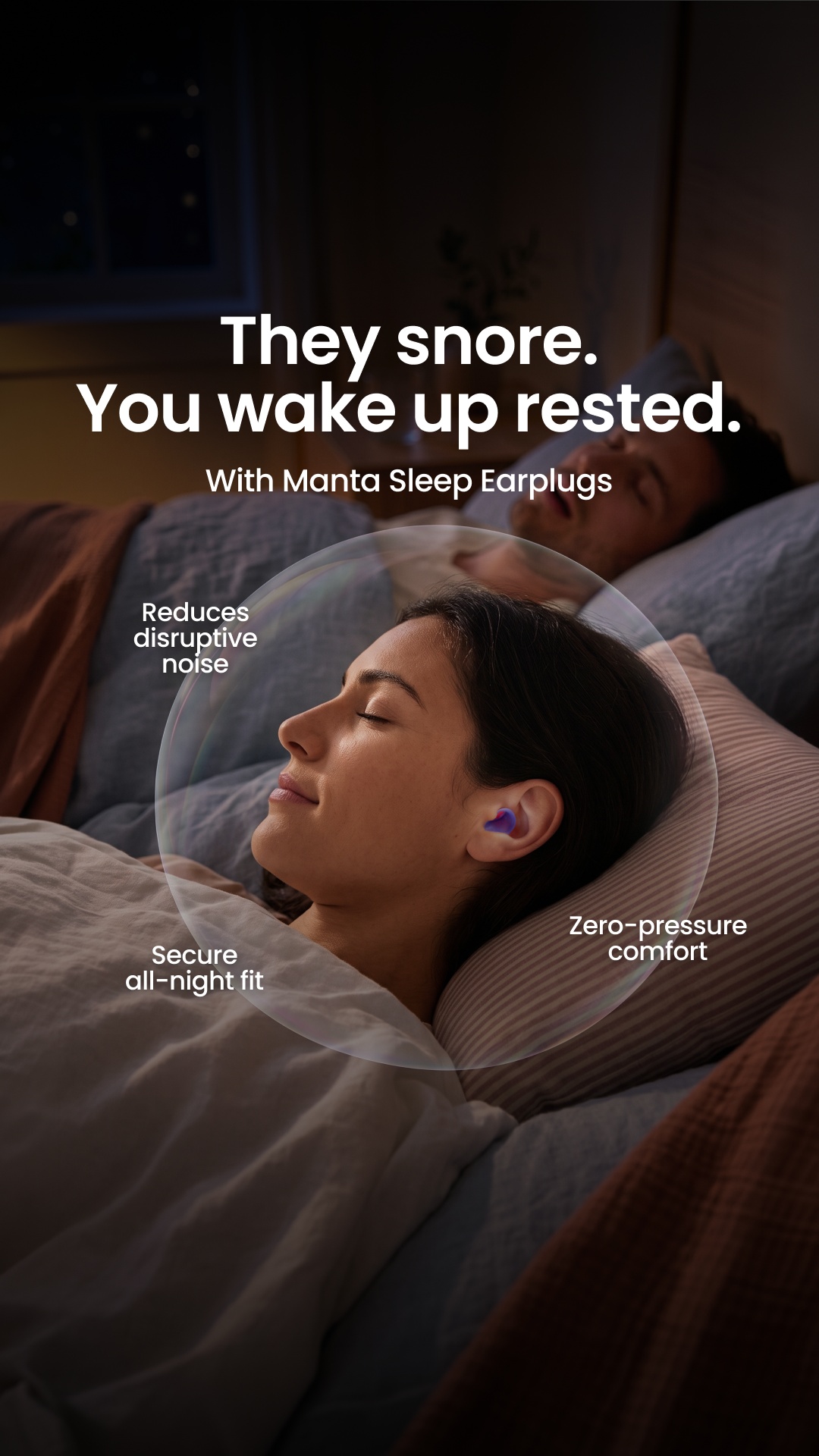 Manta Sleep Facebook ad