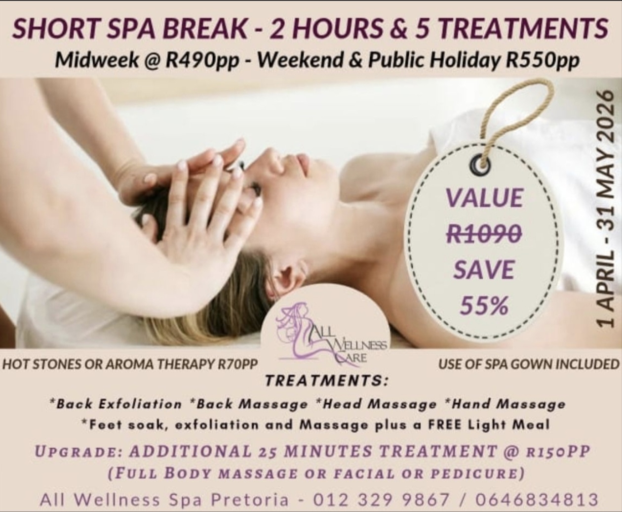 All Wellness Spa Facebook ad from Apr 9, 2026