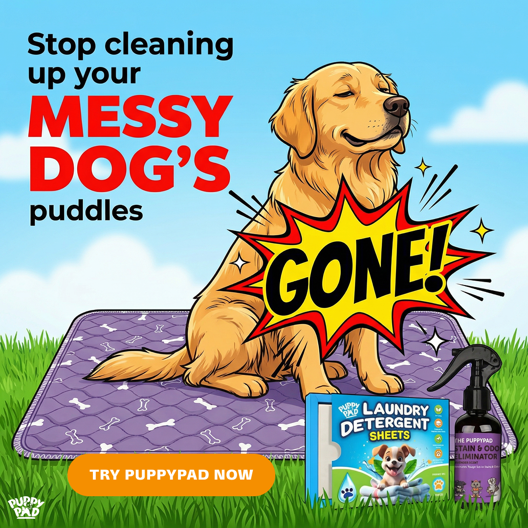 PuppyPad Facebook ad