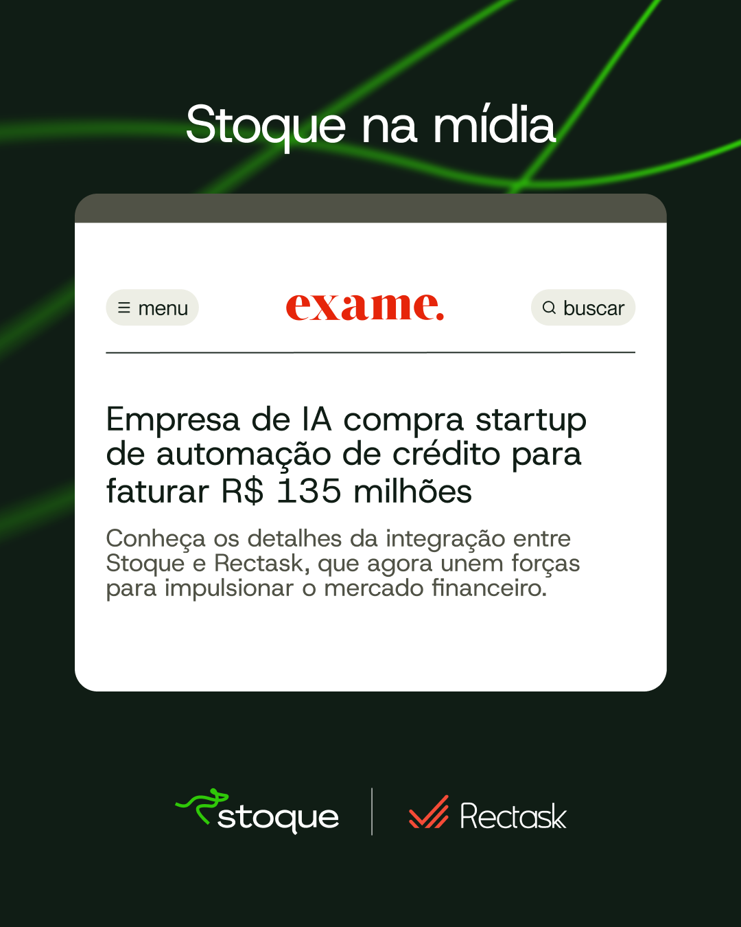 Stoque Facebook ad: Transformações exigem coragem e para irmos mais longe…