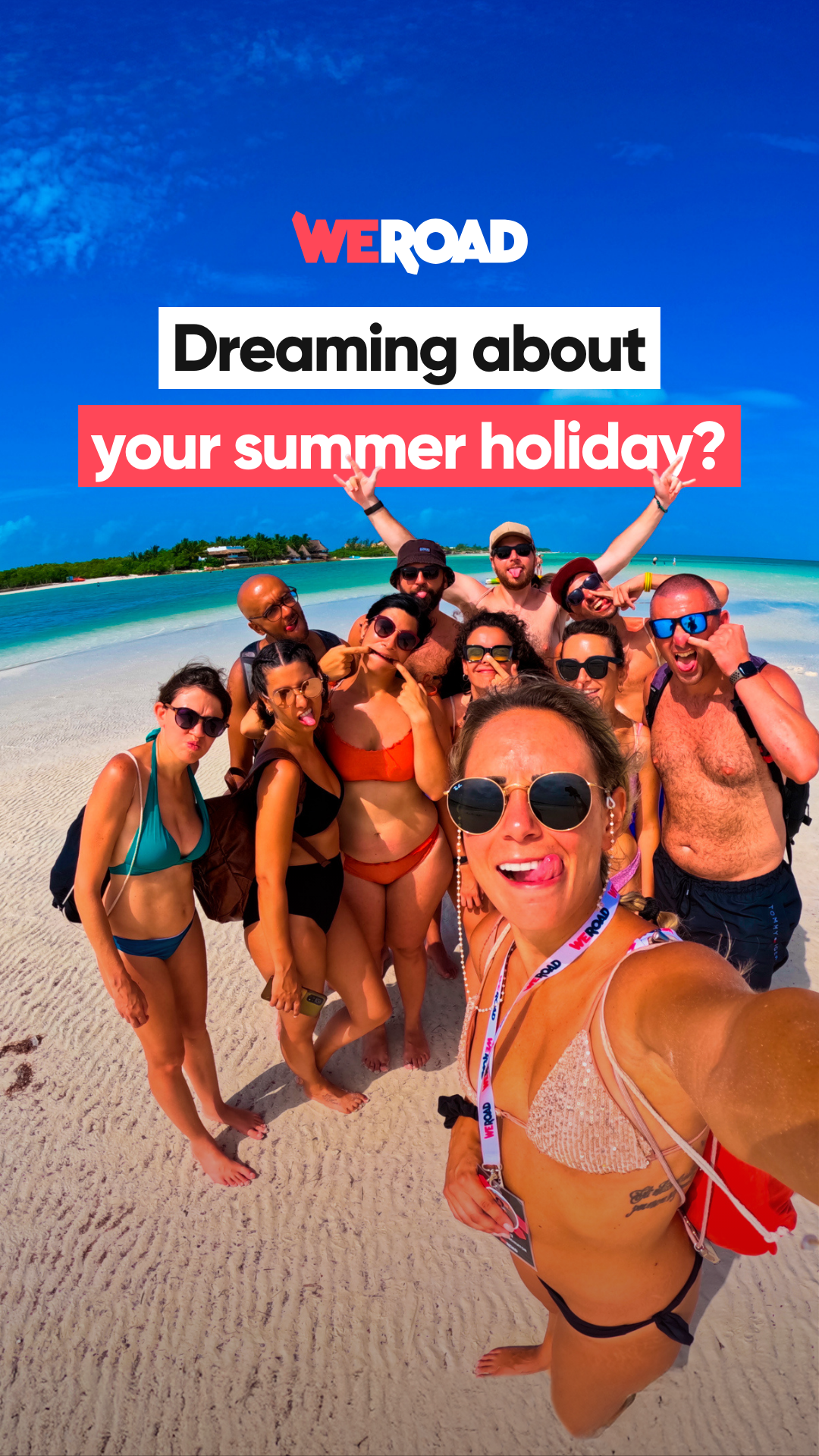 WeRoad Travel Facebook ad