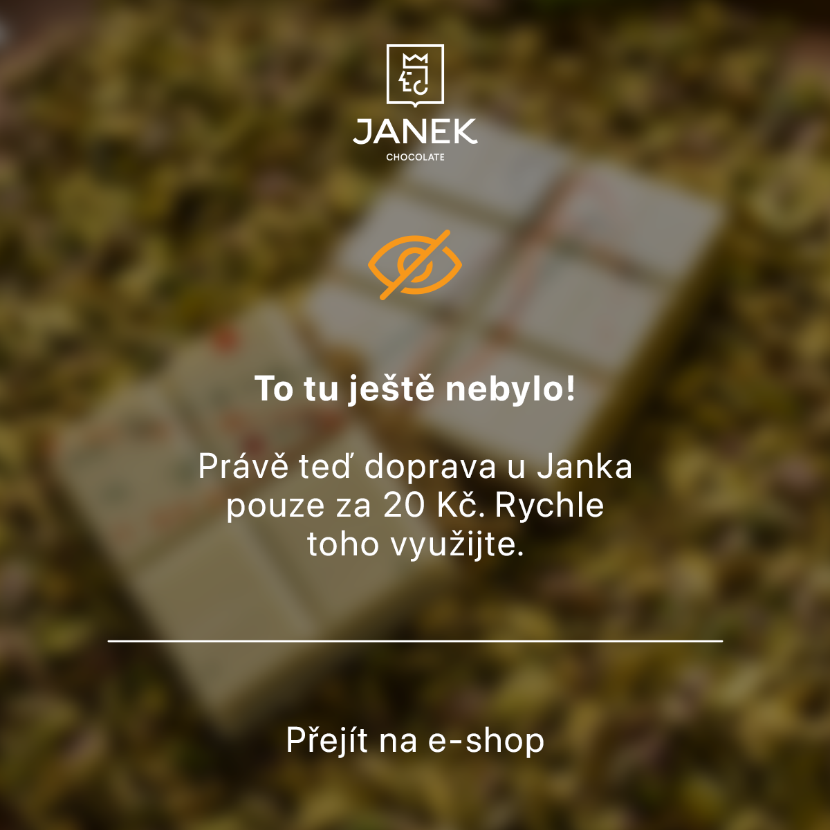 Čokoládovna JANEK Facebook ad