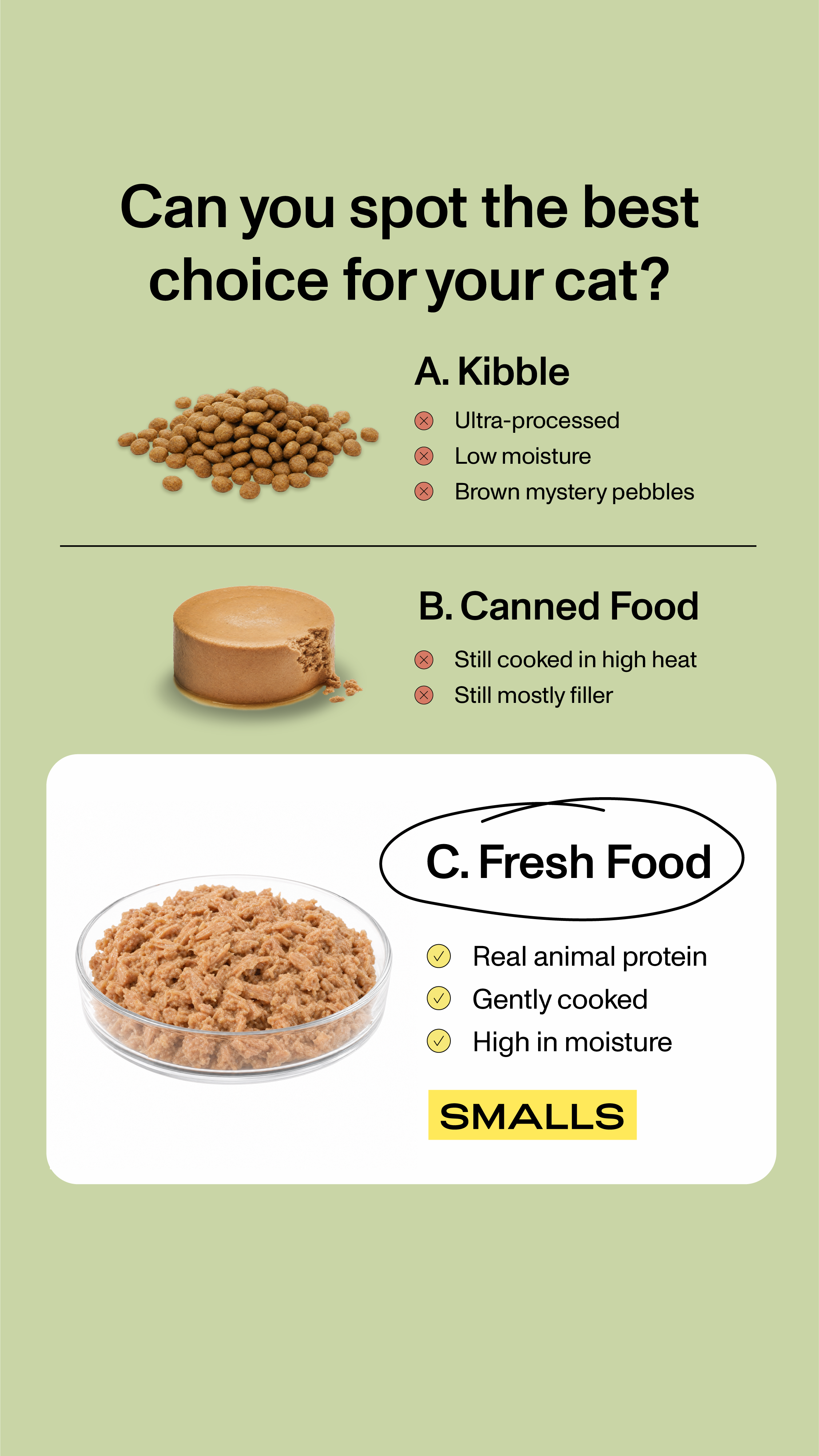 Smalls Facebook ad