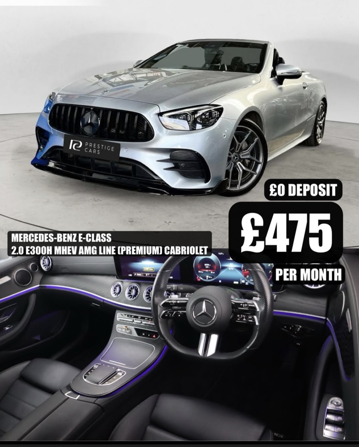 Prestige Cars Facebook ad