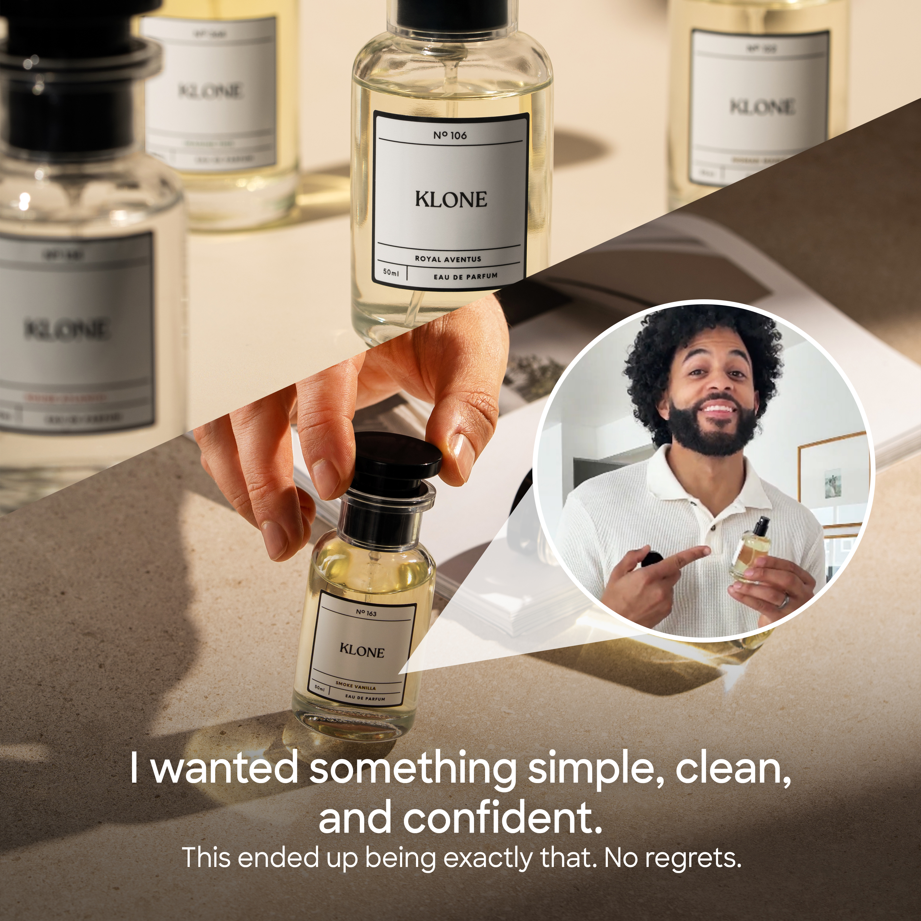 Klone Scents Facebook ad