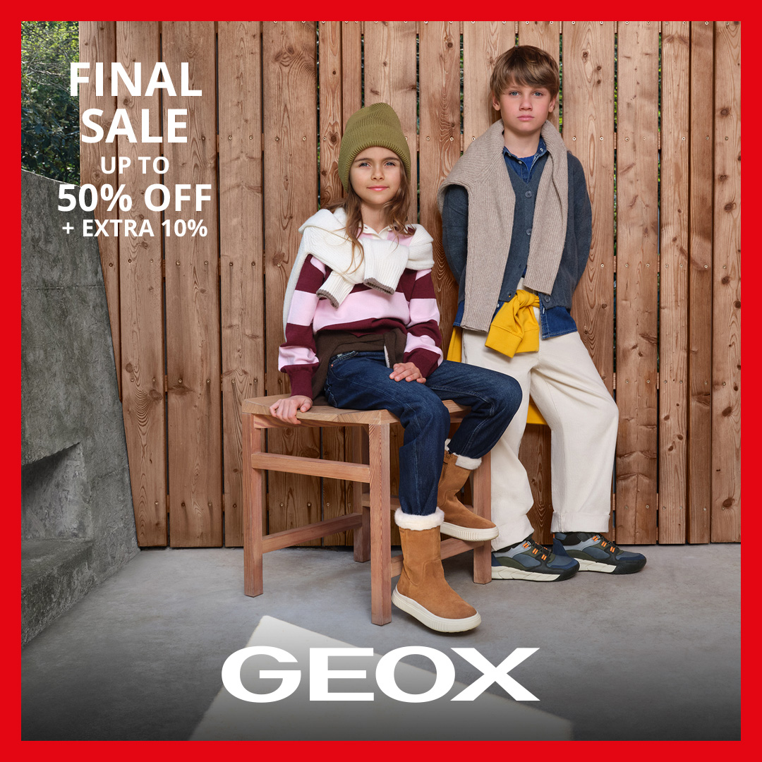 GEOX Facebook ad: Geox Kids Sale: all to discover!