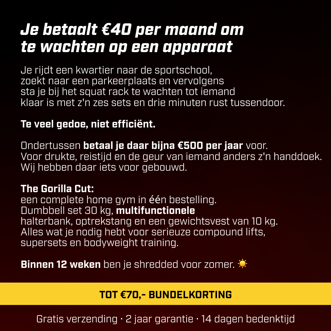 Gorilla Sports NL Facebook ad from Apr 2, 2026