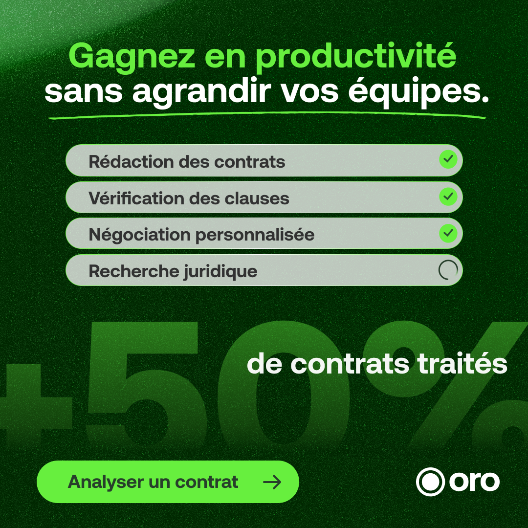 Tomorro Facebook ad: Oro, l'IA spécialisée pensée pour tous les juristes