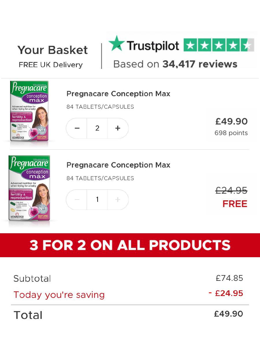 Vitabiotics Facebook ad