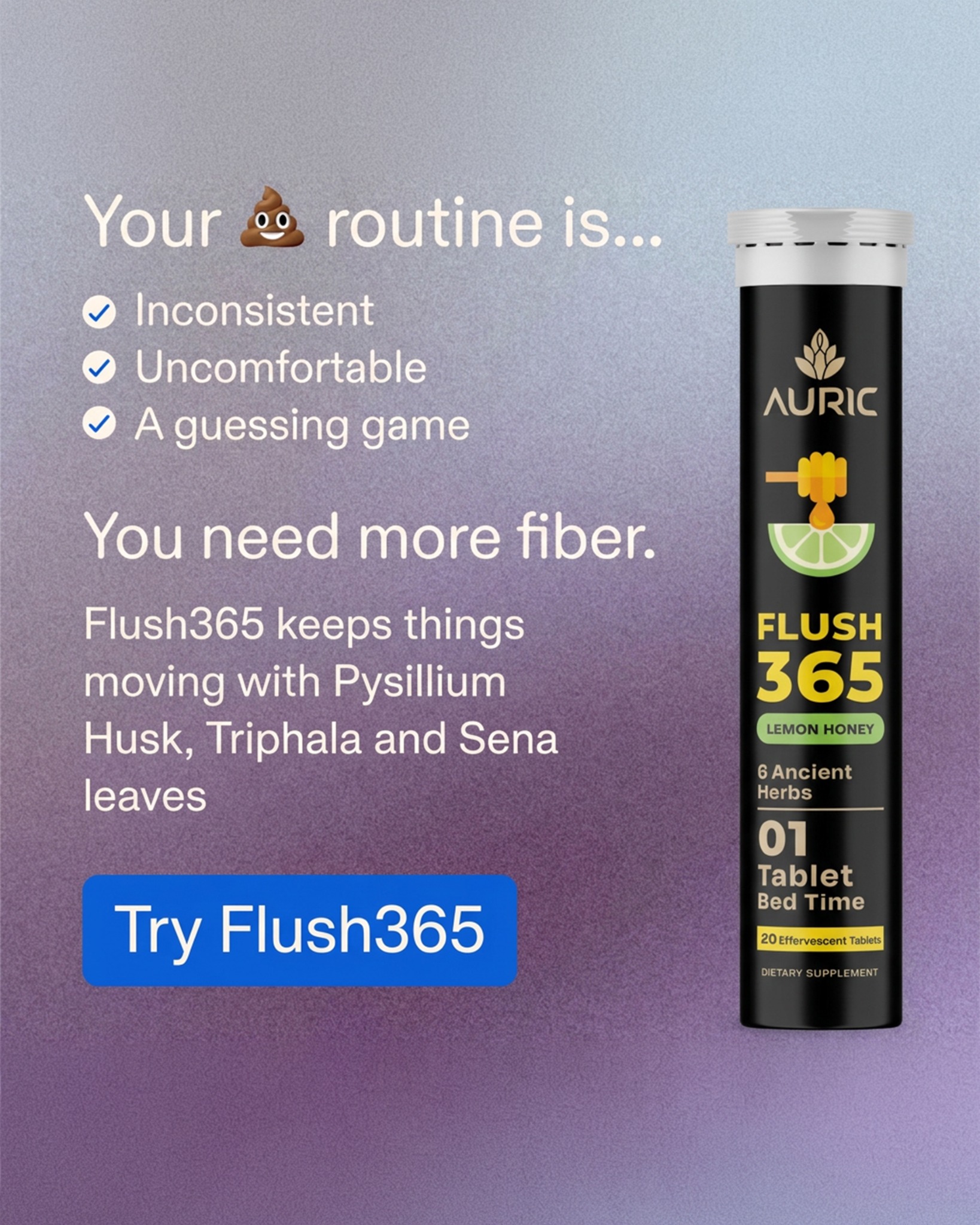 Auric Facebook ad