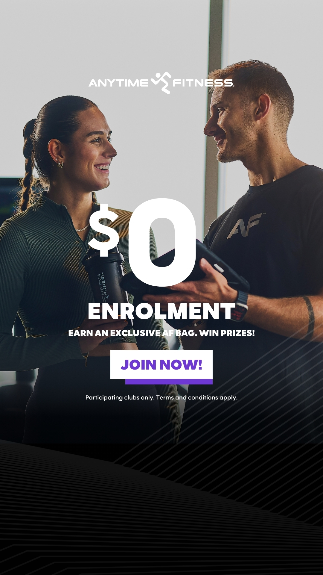 Anytime Fitness Riverside Facebook ad from May 1, 2026