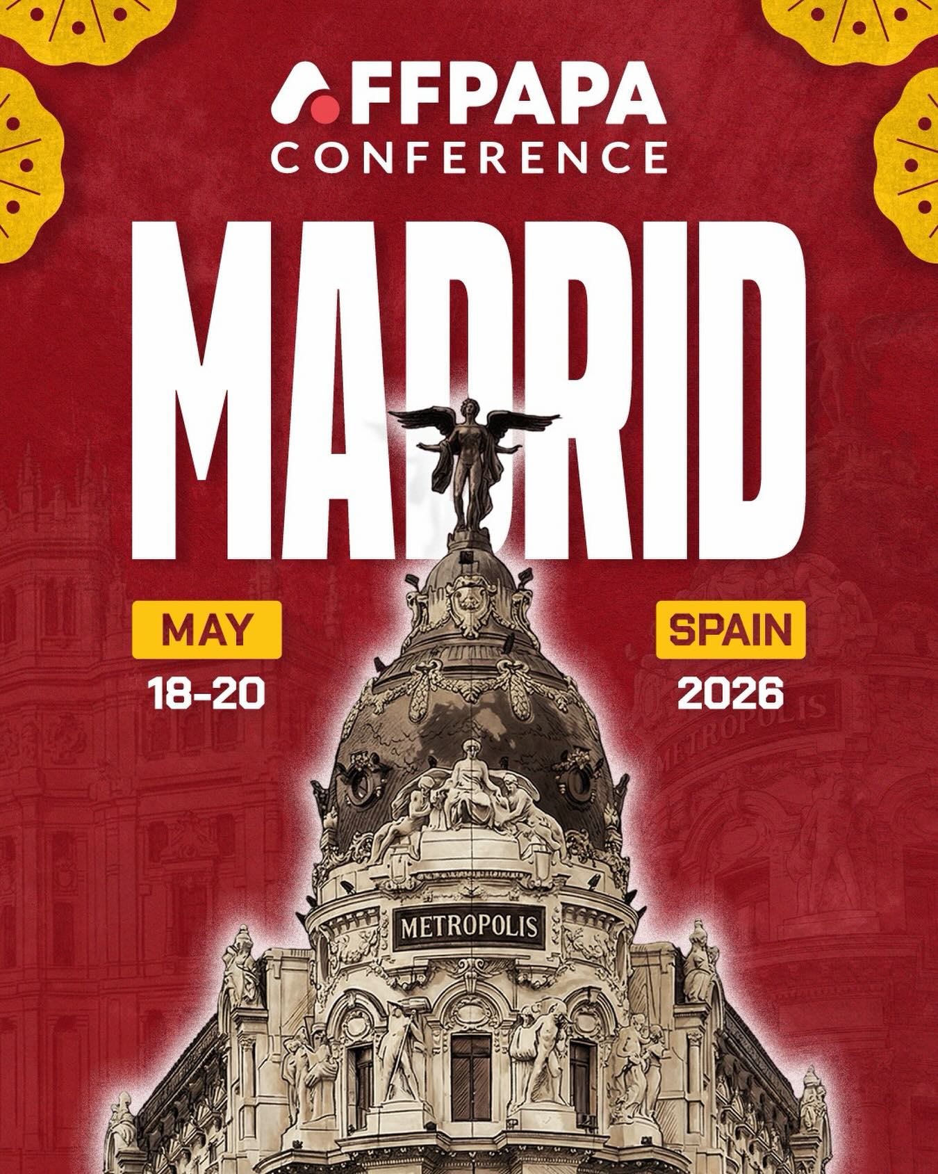 AffPapa Facebook ad: AffPapa Conference Madrid 2026